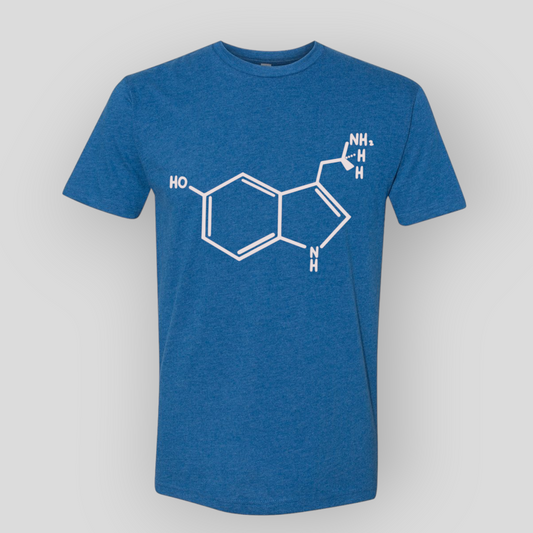 Serotonin T-Shirt – Neuroscience Molecule Shirt
