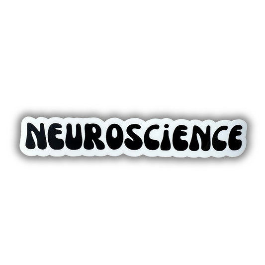 Neuroscience sticker