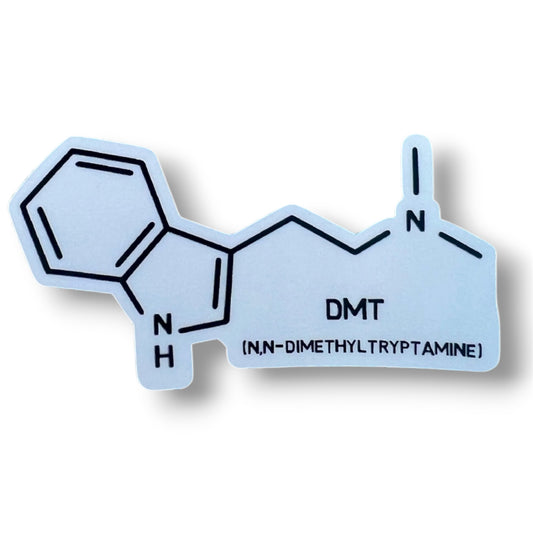DMT chemical structure sticker
