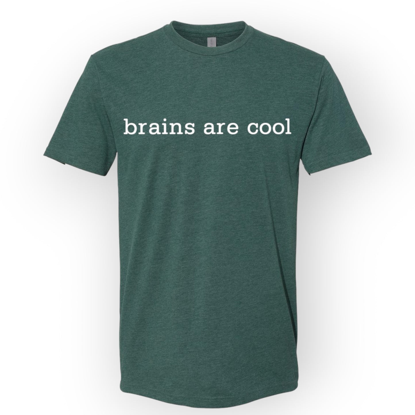 “brains are cool” t-shirt