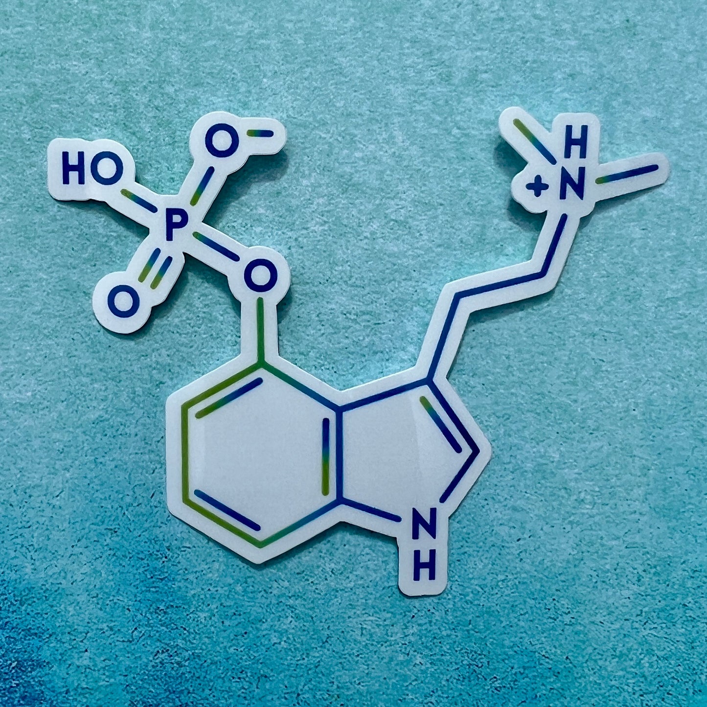 Psychedelics chemical structure stickers