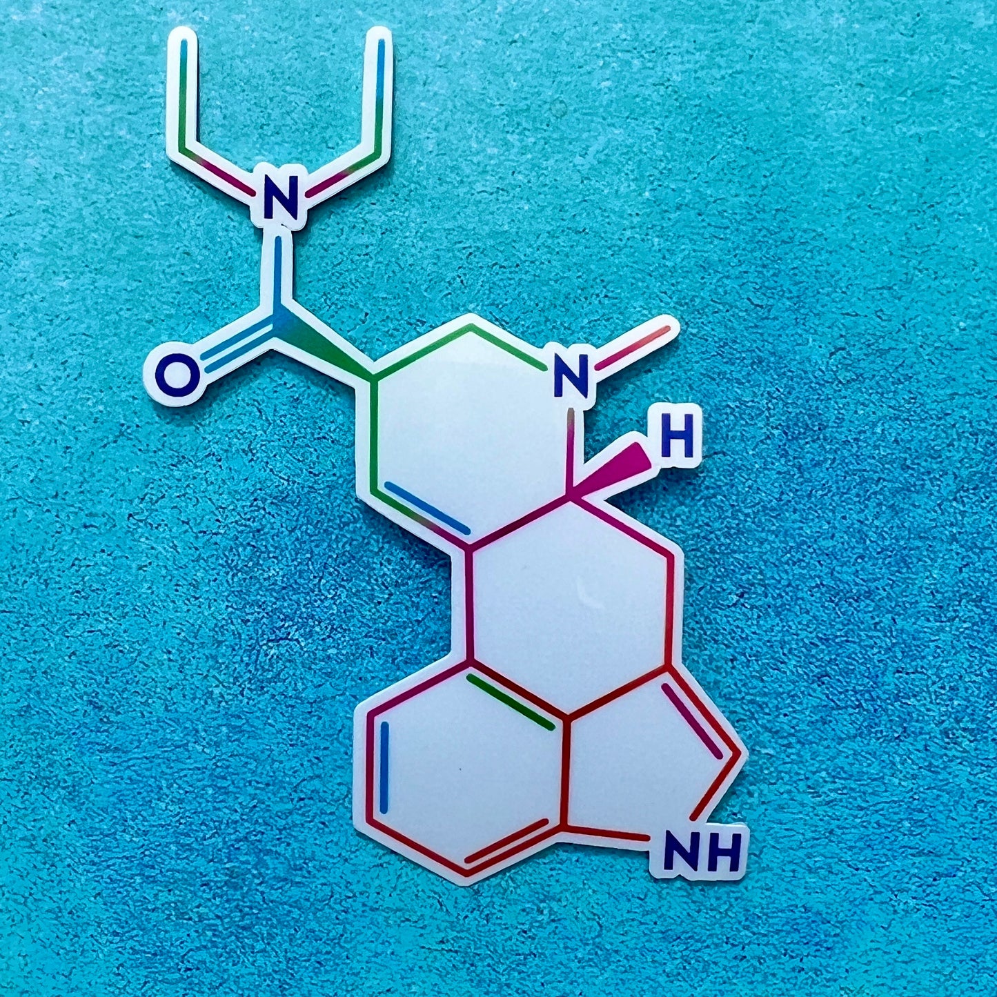 Psychedelics chemical structure stickers