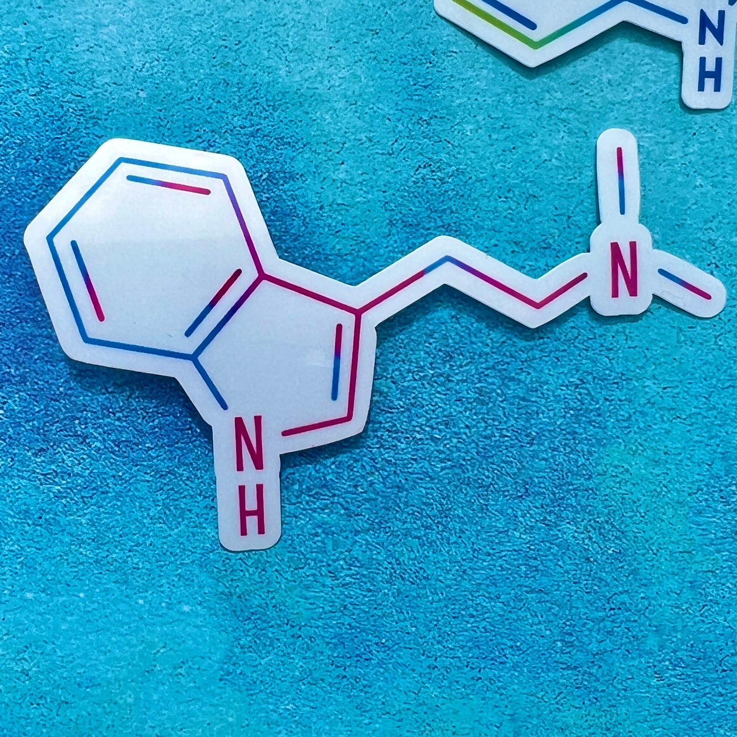 Psychedelics chemical structure stickers