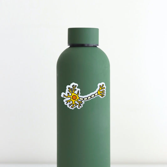 Neuron Sticker – Colorful Neuroscience Science Sticker